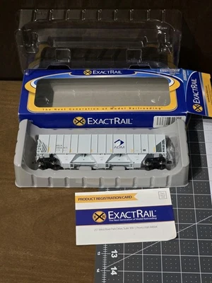 ExactRail HO Scale Evans 4780 Hopper Adm Modern 30471 EE-1713-6 - Image 1 of 4