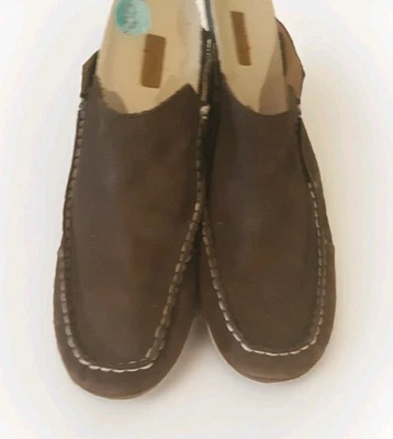 Olukai Wali Women's Brown Suede Sz 8/EU 38 Wali Side Zip Flat Ankle Boots VGPO - Image 1 of 4