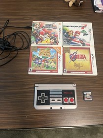 Nintendo 3DS NES Edition Console with Smash Bros, Mario Kart, Zelda, Charger