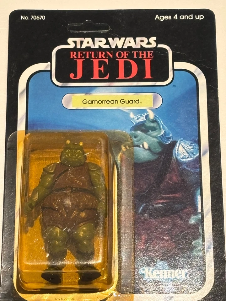 Star Wars Kenner Vintage Romba POTF Action Figure on 92 Back Card 1984