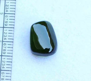 Piedra preciosa suelta natural 6,20 quilates cromo diopsido verde cabujón 9*12,5 mm - Imagen 1 de 4