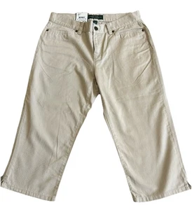 Lauren Jean Co NWT Ralph Lauren Petite Classic Midcalf Chino Women's Size 4P - Picture 1 of 5