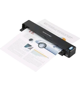 Scan Snap IX100 Wireless Mobile Scanner for Mac Or PC, Black Portable, WiFi, USB - Image 1 of 4
