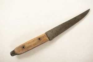 Handmade Antique Gold Rush Era Knife (A3L/JSF6) Full Tang Forged Steel Relic - Picture 1 of 9