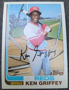 1982 Topps Ken Griffey #620 all cards NM-MT Reds - Picture 1 of 2