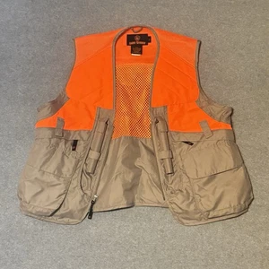Vintage Game Winner Fowl Hunting Vest 20 Gauge Quick Load Safety Orange - Picture 1 of 5