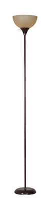 71" Brown Floor Lamp, Modern Design - Image 1 of 4