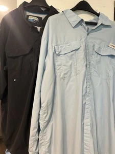 Magellan Outdoors Adventure Gear Angler/ Relax Shirt 3XL Fit Vented Fishing Lot - Picture 1 of 9