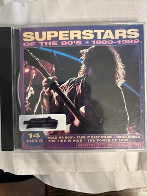 Superstars of the 80's: 1980-1989 14 Hits Rare CD Little River Band Marx Benatar - Imagem 1 de 4