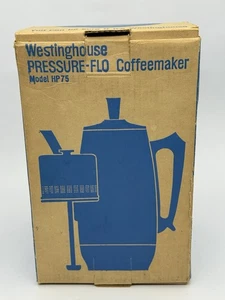 NEW Westinghouse 1960's Pressure Flo 3-10 Cup Coffee Maker Model HP75 - Picture 1 of 4