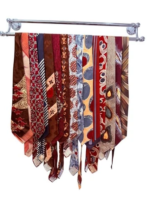 Lote de 15 corbatas vintage para hombre de la década de 1940 | Corbatas novedosas Swing Era Silk Rayon MCM Foto 1 de 4