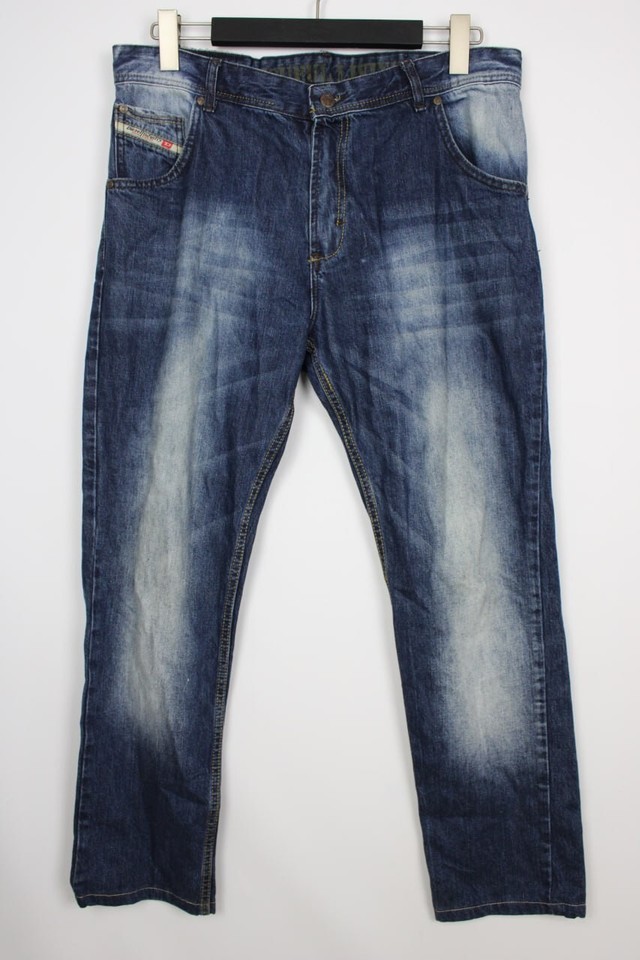 DIESEL KROOLEY 0880W Wash Denim REGULAR SLIM CARROT Jeans 