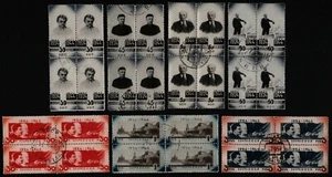 Rusia / Unión Soviética 1944 - Mi-Nr. 911-917 gest / used - Lenin - bloque de cuatro - Imagen 1 de 1