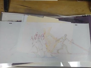 Cómics de celdas de animación de Marvel arte de producción Wolverine and the X-Men Iceman vs - Imagen 1 de 5