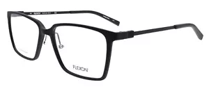 Monturas de gafas para hombre Flexon EP8010 002 negro mate 54-16-145 templos de titanio - Imagen 1 de 3
