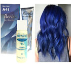 Berina A41 Professional Permanent Blue Colour Hair Dye Cream And Developer