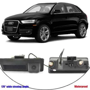 Car Trunk Handle CCD Rear View Camera Backup Parking for Audi Q3 2012-2017 - Picture 1 of 7