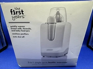 The First Years 2-in-1 Simple Serve Bottle Warmer Quickly Warm Bottles NEW - Picture 1 of 3