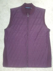 NWT Perry Ellis Mens Quilted Front Outerwear Vest three colors Size S, M, L, XL. - Picture 1 of 30