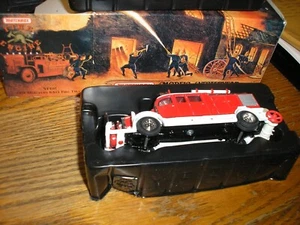 NICE Matchbox Yesteryear Fire Engine Series YFE07 1938 Mercedes KS15 Fire Truck - Picture 1 of 9
