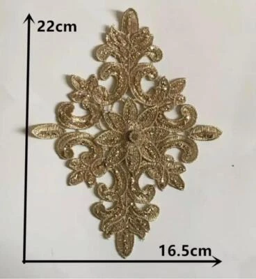 MOTIVOS APLIQUES ADORNOS DIAMANTES DE IMITACIÓN HERMOSO VESTIDO DE FIESTA ELEGANTE Foto 1 de 4