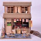 1/24 DIY Dollhouse Miniature Kit mit Möbeln, Light BBQ Restaurant Geschenk