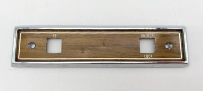 1984 - 1991 Jeep Grand Wagoneer FSJ PASSENGER Power Window Lock Switch OEM Bezel - Image 1 of 4