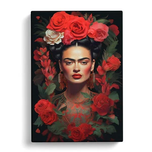 Frida Kahlo Digital Art Canvas Wall Art Print Framed Picture Decor Living Room - Picture 1 of 4