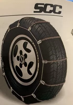 *SECURITY/SCC* P225/40R18 P245/40R18 P205/70R15 P205/75R15 CABLE CHAINS 412 - Image 1 of 3