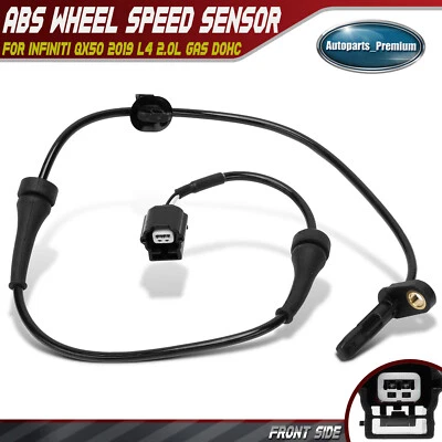 Sensor de velocidad de rueda ABS delantero izquierdo o derecho para Infiniti QX50 2019 L4 2,0 L Foto 1 de 4