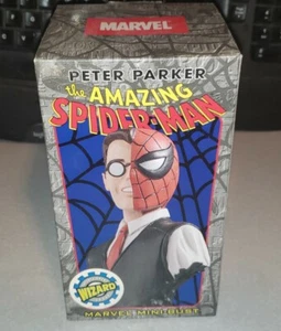 AMAZING SPIDERMAN PETER PARKER MINI BUST 2001 BOWEN DESIGNS LIMITED EDITION - Bild 1 von 5