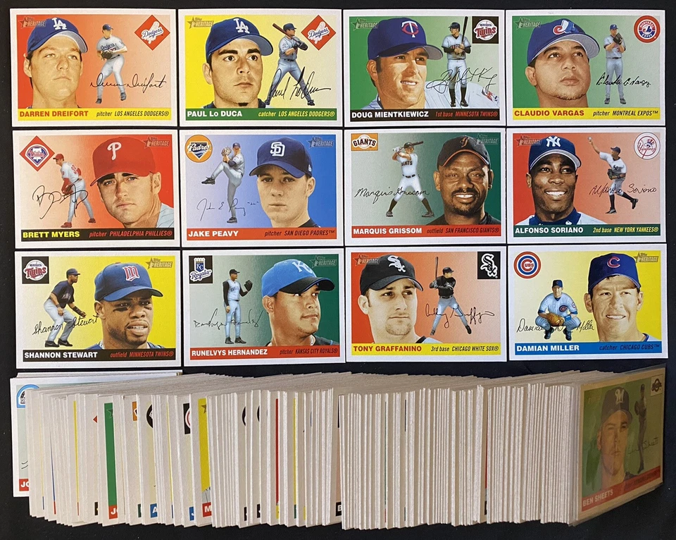 2004 Topps Heritage - Baseball Cards - #238-475 - Complete Your Set - You U Pick - Image 1 of 1