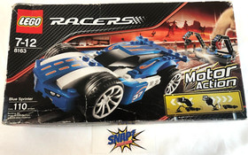Blue Sprinter - LEGO RACERS - LEGO 8163 (See Photos & Description)
