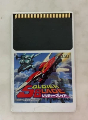 PC Engine Soldier Blade Software Only HuCARD HUDSON SOFT 1992 - Image 1 of 2