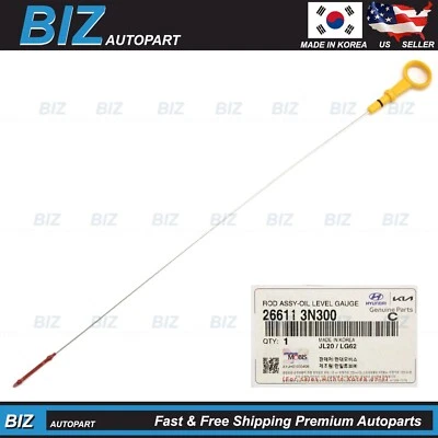 Genuine Engine Oil Dipstick for 2022 2023 2024 2025 Kia Carnival 26611-3N300 - Image 1 of 4