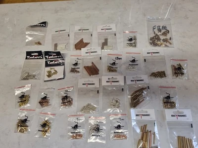 LOTE DE TRABAJO DE TUBOS DE MOSCA DE SALMÓN??? Foto 1 de 4