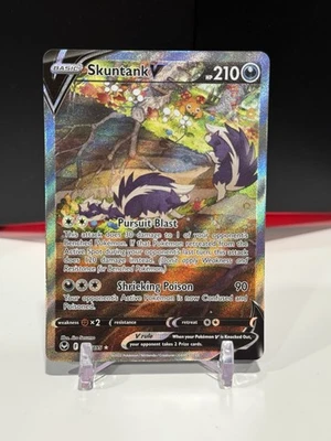 Skuntank V (Alt Full Art) 181/195 Swsh12: Sword & Shield - Silver Tempest Holo - Image 1 of 2