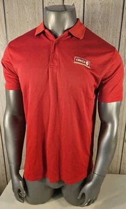 Circle K Poloshirt Herren XL Rot Kurzarm Kragen Bestickt Mitarbeiter - Bild 1 von 7