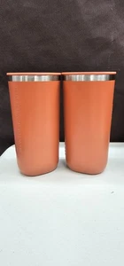 Starbucks 12 Oz Stainless Steel Tumbler Limited New Brown Set of Two (2) - Picture 1 of 9
