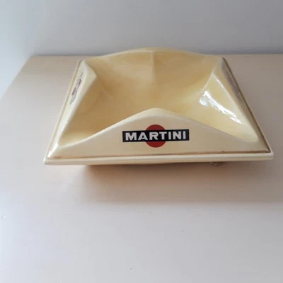 Cendrier publicitaire Martini en céramique  - Photo 1/4