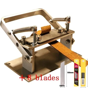 Edelstahl Leder Handwerk Ausdünnung Maschine Manuell Schneiden Schäler Zum Selbermachen Werkzeuge - Bild 1 von 6
