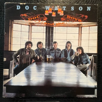 DOC WATSON Doc & The Boys w/MERLE & JOHNNY GIBSON Liberty LW-601 LP EX/VG- - Image 1 of 4