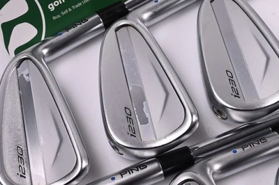Ping i230 Irons / 5-PW / Blue Dot / Stiff Flex KBS Tour 120 Shafts - Image 1 of 4
