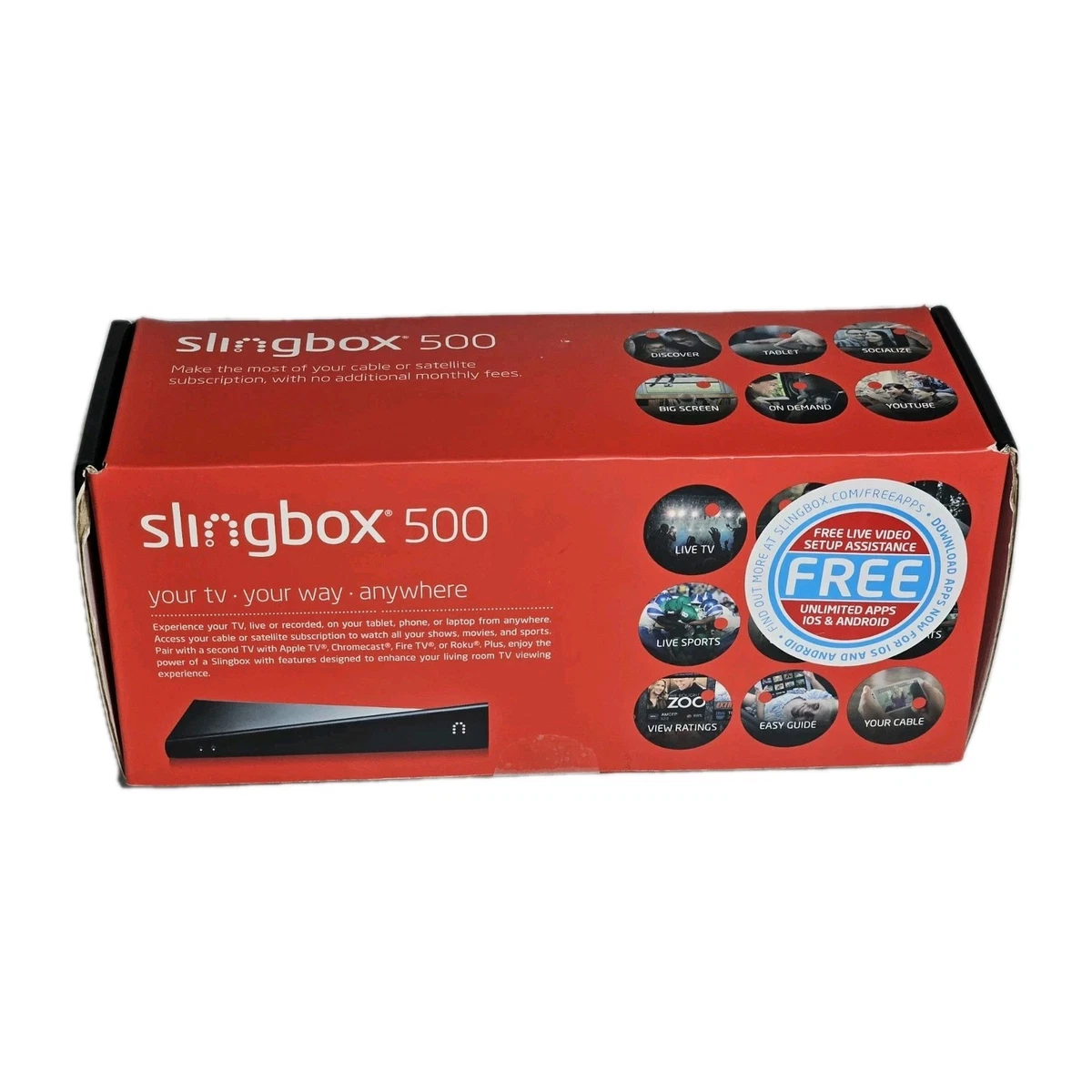 Sling Media Slingbox 500 Black HDMI Media Streamers for sale | eBay