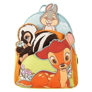 Loungefly Disney - Zainetto triple pocket Bambi WDBK3992 - Foto 1 di 5