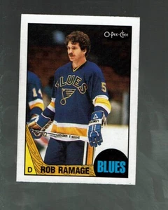 1987-88. OPC. Rob Ramage #160 NM+. nice centering - Picture 1 of 2