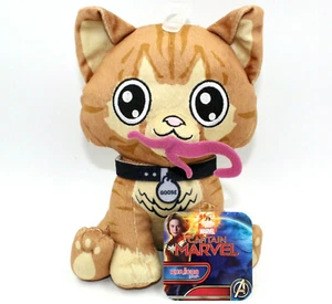 Captain Marvel Plush Goose 8" Kuricha Bleacher Creatures Sitting Plushie Cat - Picture 1 of 11