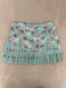 Turtles And Tees Girls Tropical Turtles Golf Skort Size 14-16 Preowned - Picture 1 of 4