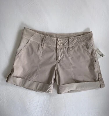 $225 NUEVO CON ETIQUETAS JAMES PERSE Los Angeles Beige Caqui LtWgt Sarga Pantalones Cortos ¡ESENCIAL! 26 2 Foto 1 de 4
