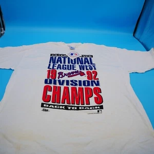 1992 Atlanta Braves National League Graphic Tee Size XXL - Bild 1 von 5
